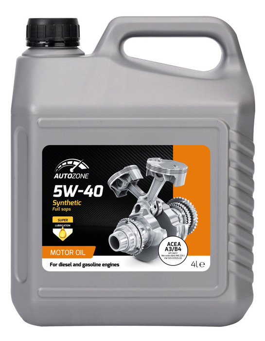 Motorolja Helsyntetisk 5W-40 4 L Autozone